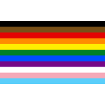 Philadelphia Queer Trans Pride Flag v1
