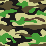 Camouflage army pattern