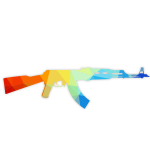 Kalashnikov weapon silhouette