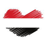 Yemen flag patriotic symbol