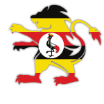 Uganda flag heraldic lion symbol