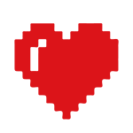 Heart SVG Pixel Art