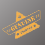 Genuine product badge
