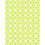 Lemon slices seamless pattern