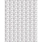 Smiling icon faces seamless pattern