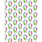 Birds seamless pattern wallpaper