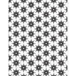 Snowflake pattern background