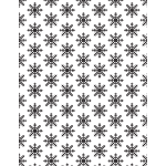 Snowflakes pattern wallpaper