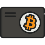 Credit Card With Bitcoin Symbol