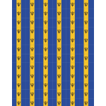 Barbados flag seamless pattern