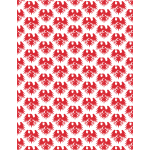 Turkey crest seamless pattern