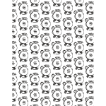 Money bags seamless pattern