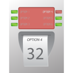 Take-A-Number System Queue Ticket Dispenser Machine