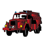 Firefighters truck