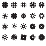 Round shapes collection | Free SVG