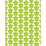 Star green seamless pattern