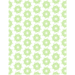Green geometric seamless pattern