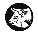 Bull head logo design