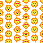 Wallpaper sun icons