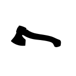 Hatchet Silhouette