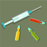 Syringe vials