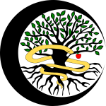 Tree of knowledge (with snake and apple)