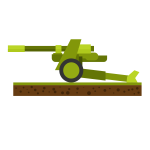 Artillery gun