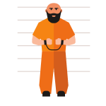Chained prisoner