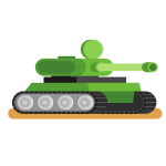 Tank military vehicle