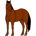 Horse 17c