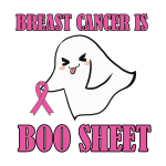 Breast Cancer Is Boo Sheet Funny Halloween Quote Svg