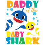 Daddy Of The Baby Shark Png, Downloadable Files