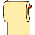 Toilet paper roll 1c