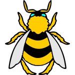 Big yellow bumblebee