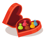 Heart-shaped gift box-1716229606