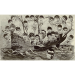 1909 Pittsburgh Pirates on a boat