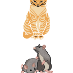 Cat and mouses