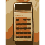 Grandma old TI Calculator