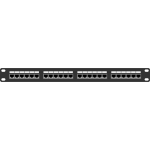 24-Port patch panel vector image