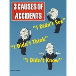 Causes of accidents poster