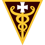 3rd Medical Command sign vector image