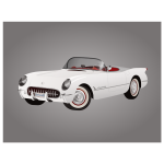 1953 Corvette car model