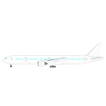 Boeing 777 Vector Graphics