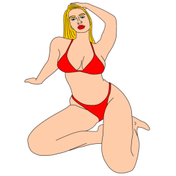 A woman who flirts 2