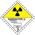 Radioactive board