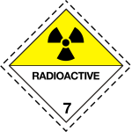 Radioactive pictogram