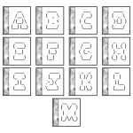 ASCII Drop Caps 2 A-M