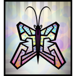 Abstract butterfly