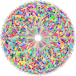 Abstract Circle Colorful Remix