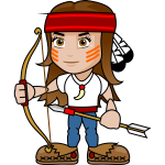 Girl archer image